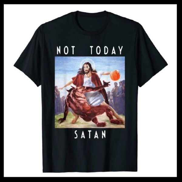 Jesus VS. Satan Graphic T-Shirt