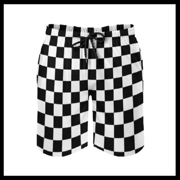 Checkerboard Board Shorts